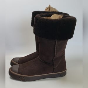 Ugg Australia Delaine 1886 Women's Sneaker Boot in Chocolate Size 6